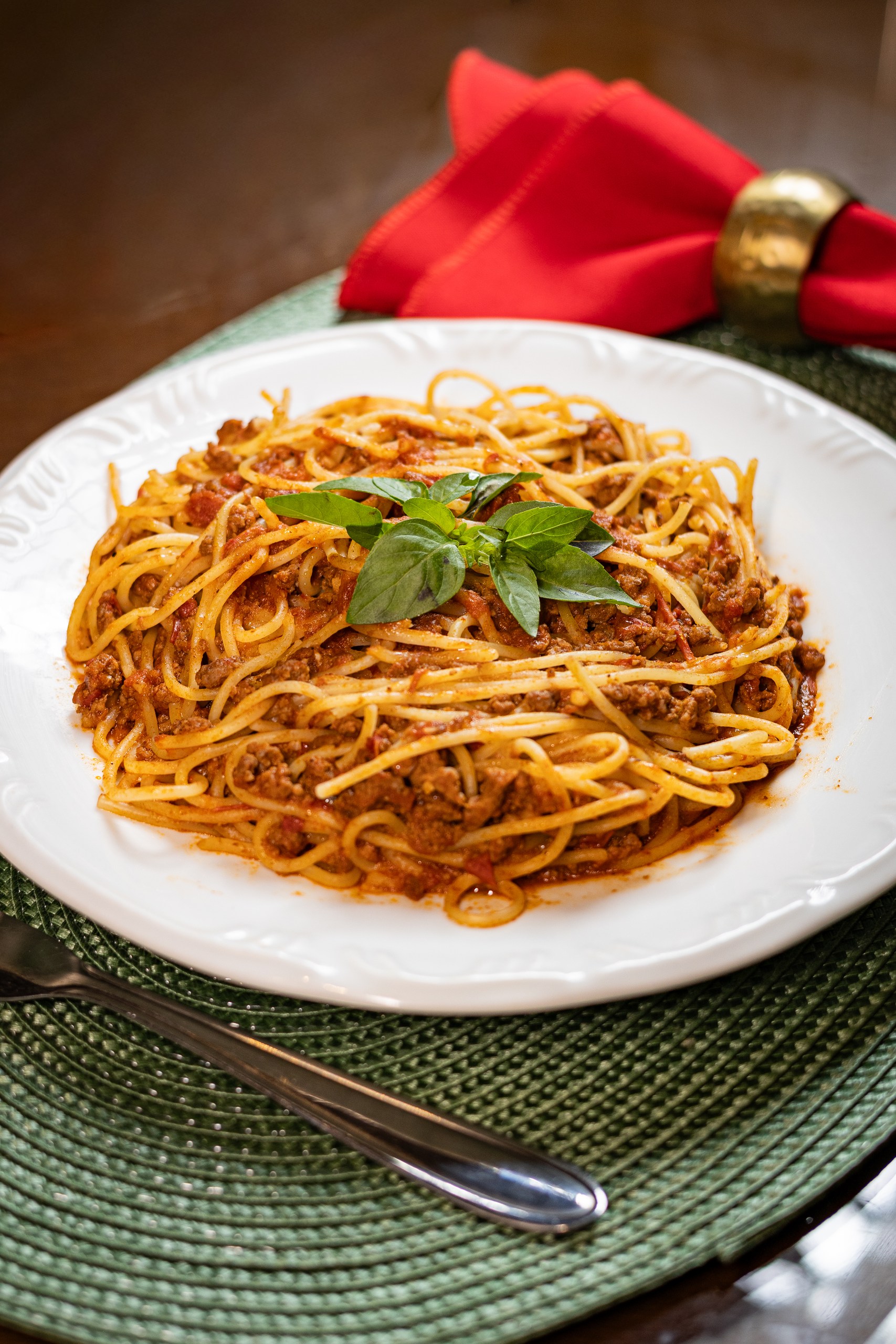 Spaghetti/Penne ao Molho Bolonhesa