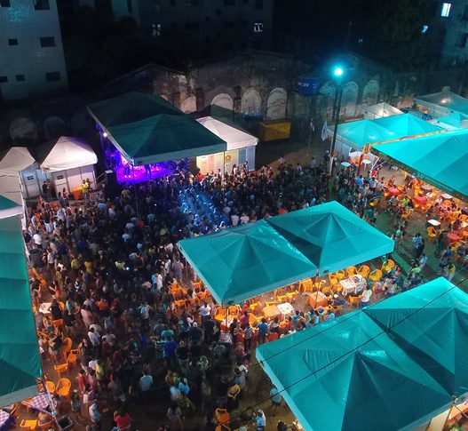 Registro histórico da Feira da Fraternidade